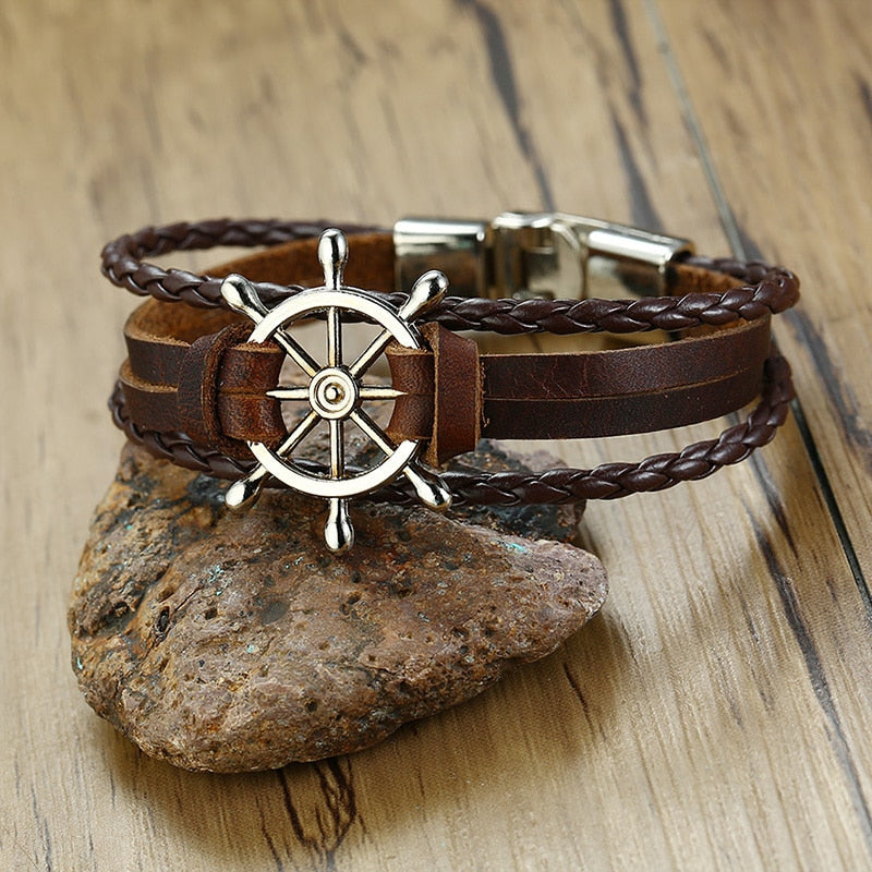 Sam - Stilvolles Retro-Ruderarmband für den modernen Mann